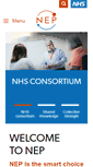 Mobile Screenshot of nepssg.nhs.uk